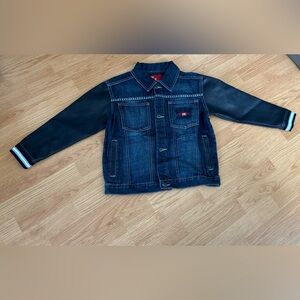 New Jean Jacket boys size 7 Ecko unlimited coat denim foundry